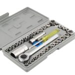 آچار بکس مجموعه 40 عددی مدل Aiwa - Image 2