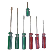 پیچ گوشتی هانتر مجموعه 7 عددی دوسو و چهارسو مدل AQ0037